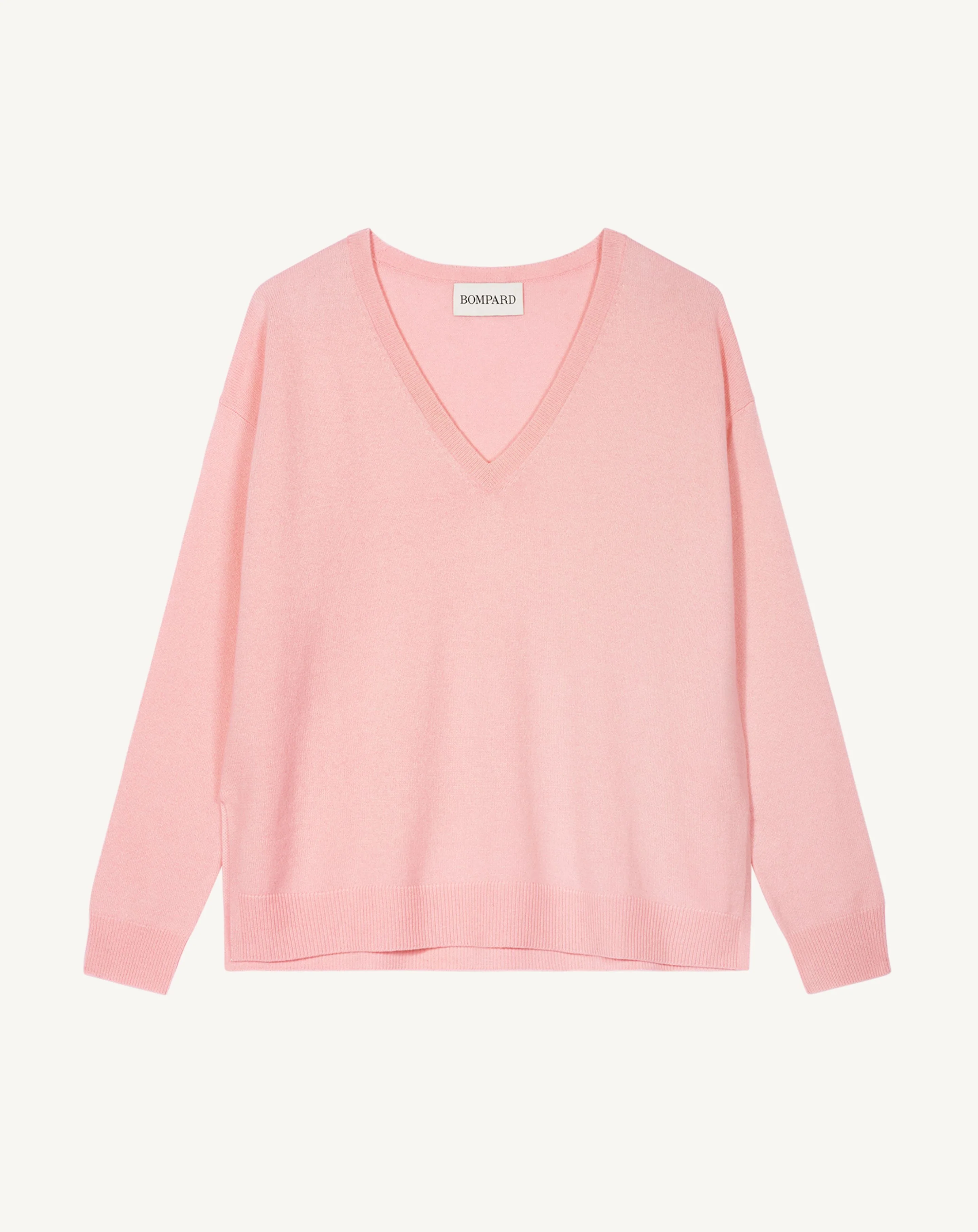 Pull col V ample fin