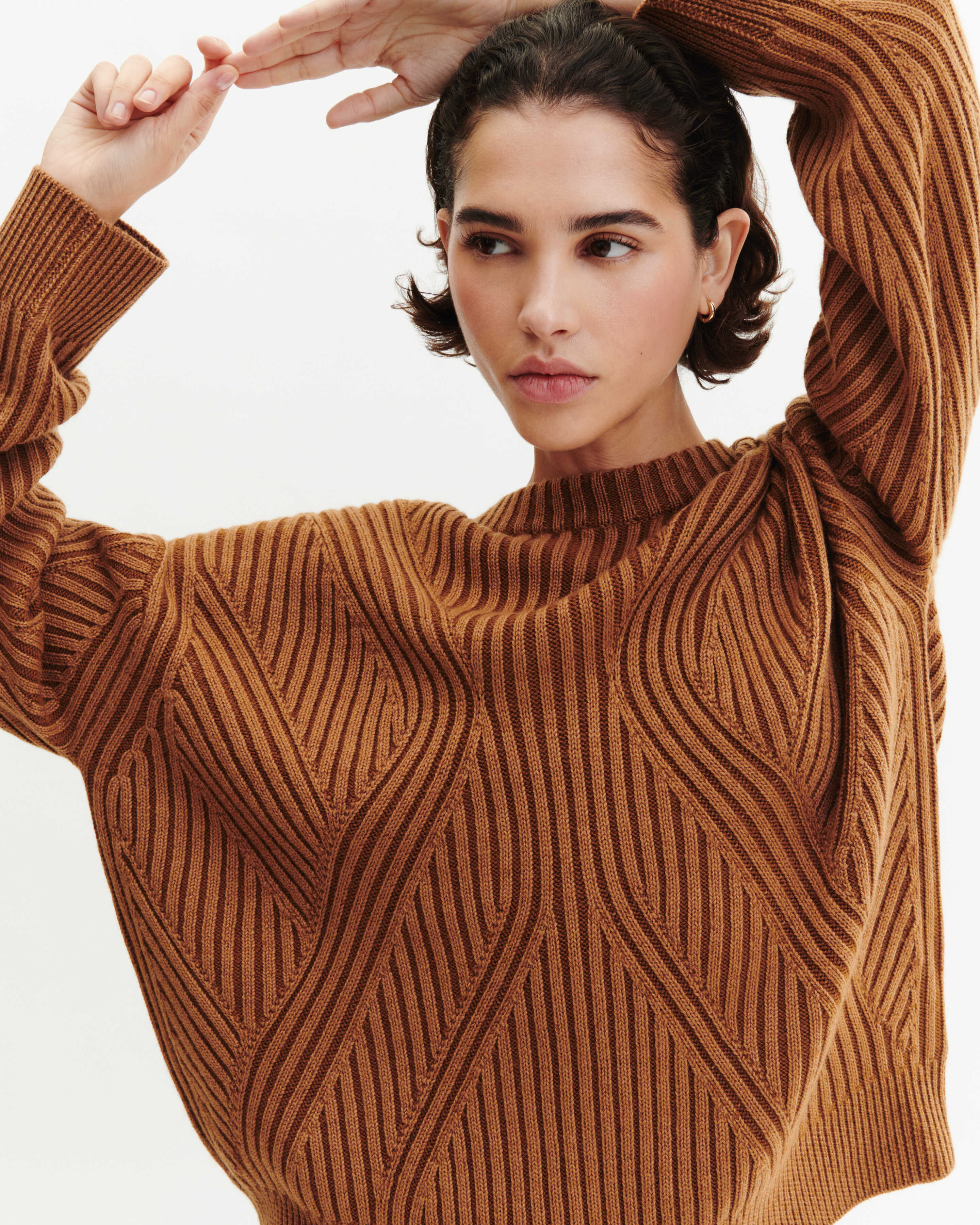 Pull oversized à côtes - Image 3