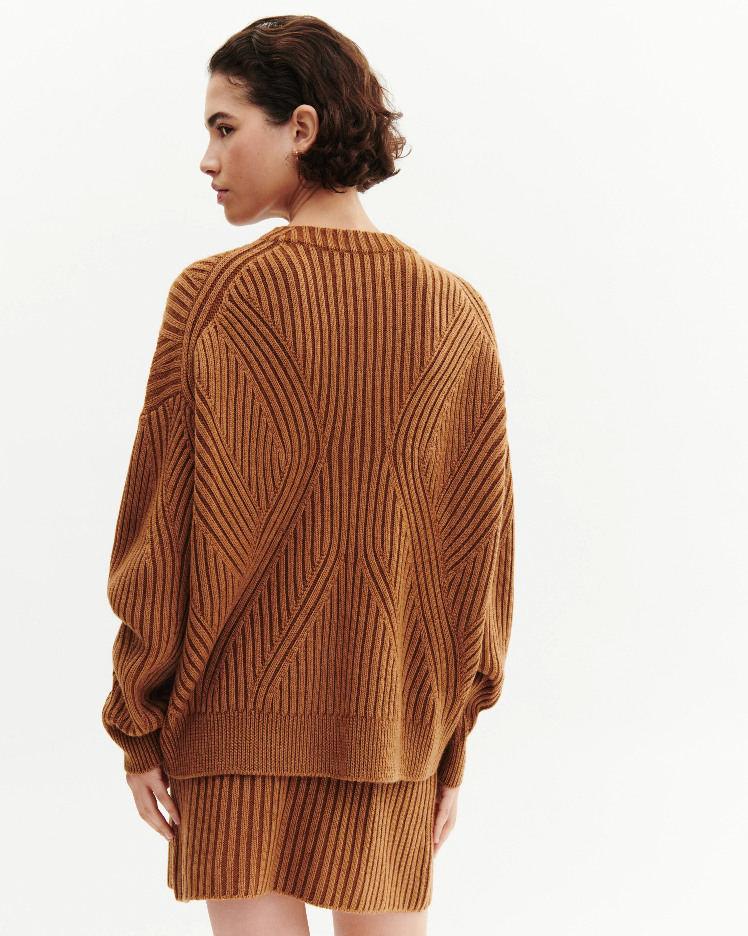 Pull oversized à côtes - Image 4
