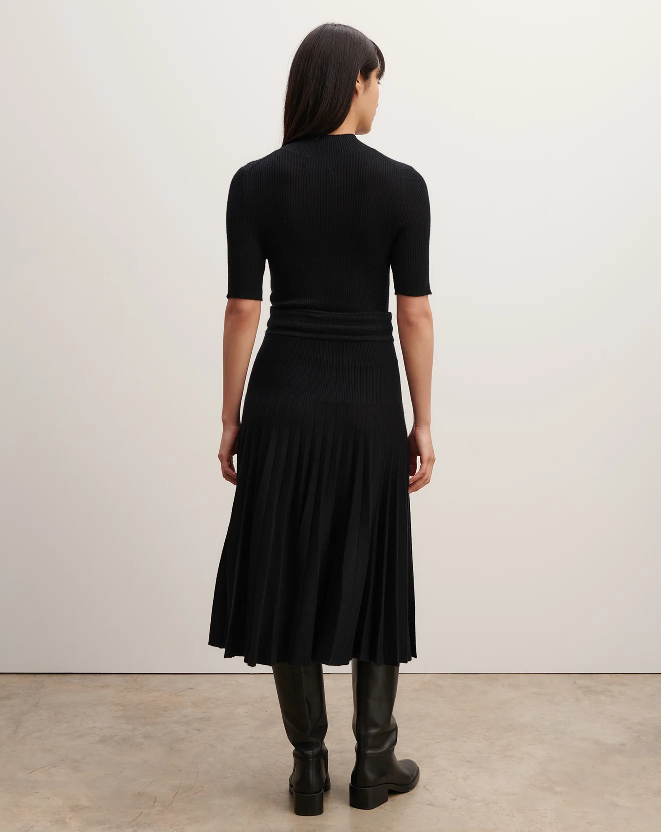Robe longue plissée - Image 3